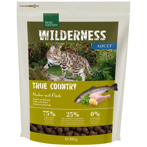 Adult Wilderness True Country kylling & fisk 300 g