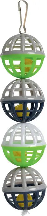 Plastbolde med klokker 18 cm