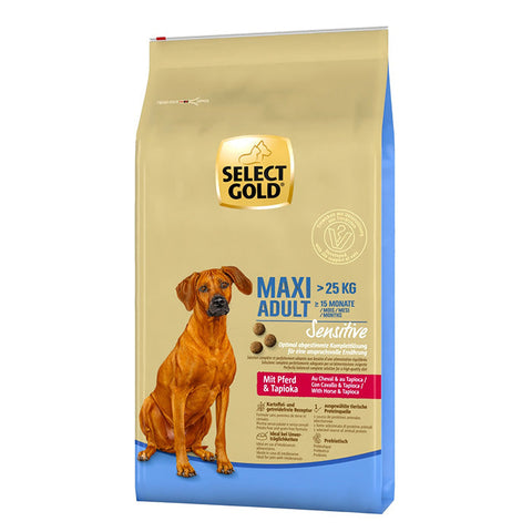 Adult Sensitive Maxi hest & tapioka 12 kg