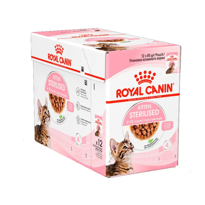 Kitten Gravy menuboks pouch sterilised 12 x 85 g