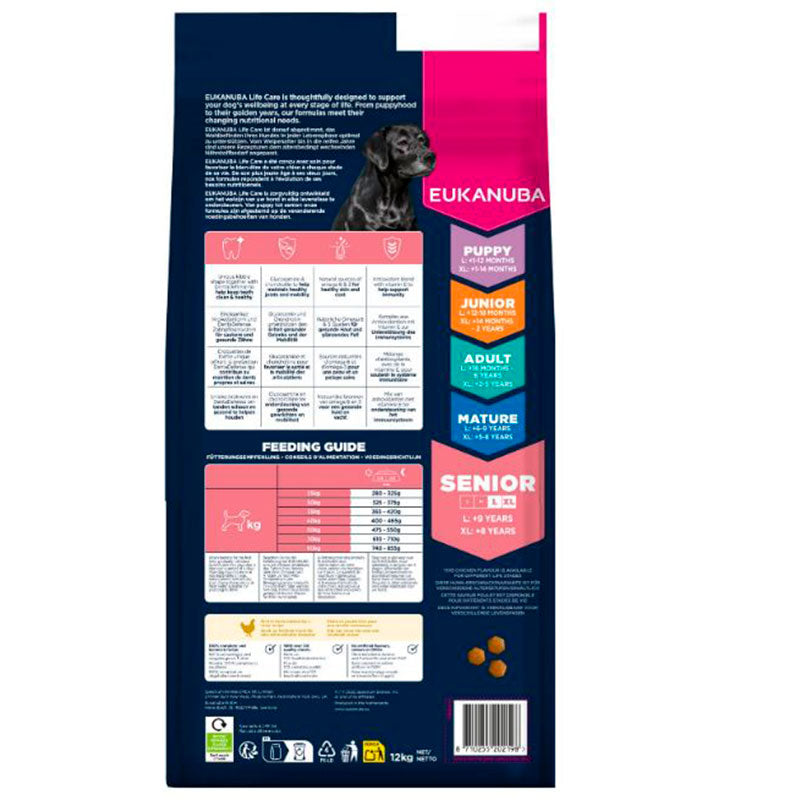 Senior Caring Large kylling 12 kg