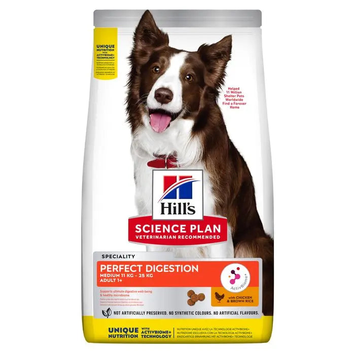 Perfect Digestion Medium Adult kylling & brune ris 14kg