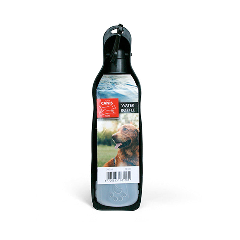 Vandflaske500 ml ass. farver sort/rød/grå