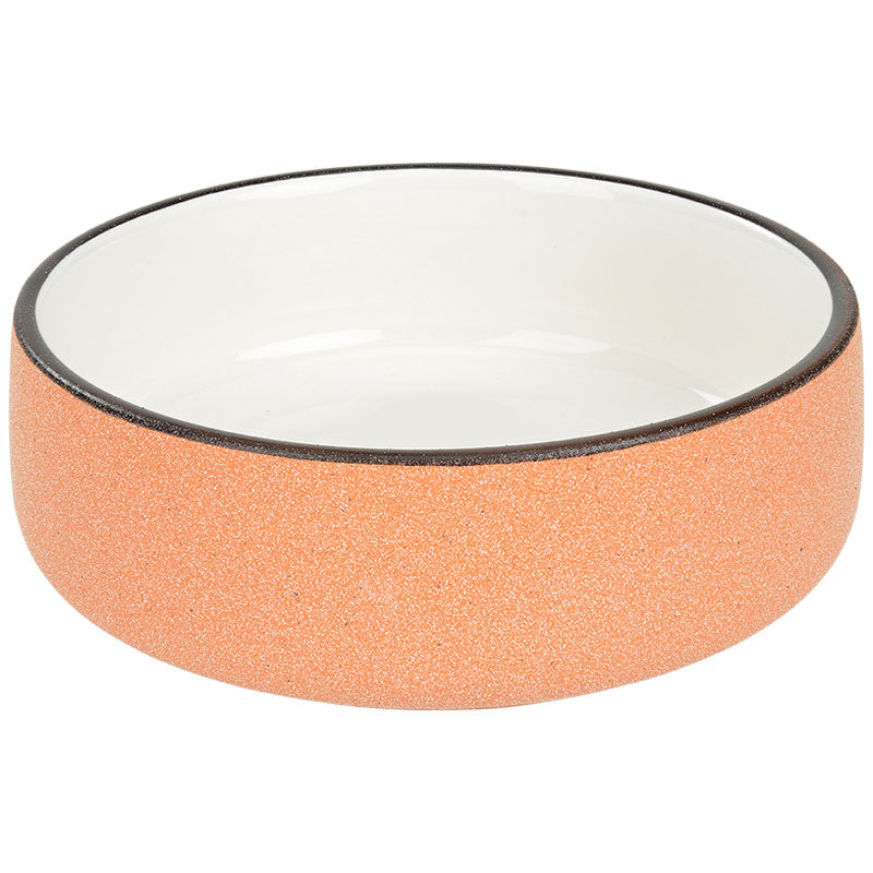 Keramikskål Crude orange